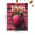 thumbnail image 3 of Qisvanset 12x16 Inch Proverbs Retro Canvas Wall Art, Hot Pink Girly Bible Art Decor for Dorm Kitchen Room, 3 of 8