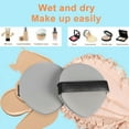 thumbnail image 4 of 1 pcs Powder Puff(Light Green Drop Shaped ),Face Soft Dual Sided Cushion Puff Cosmetic Puff Sponge Powder Wet Dry Makeup Tool, 4 of 5