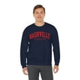 thumbnail image 6 of Nashville Tennessee TN Sweatshirt Gifts Crew Neck Shirt Long Sleeve Unisex, 6 of 7