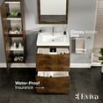 thumbnail image 3 of Eviva Smile 24 in. Single Sink Bathroom Vanity Set, 3 of 7