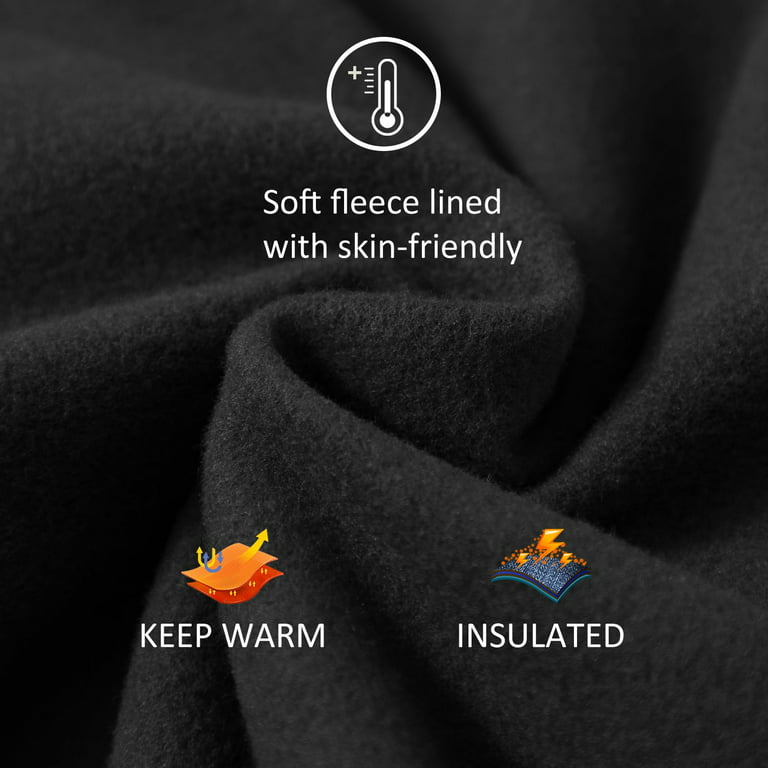 Plush Fleece Lined Liquid Legging in Black