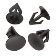 thumbnail image 4 of Mean Mug Auto 8514-89183A 30x Hood Insulation Retainer Clips Nylon Plastic Rivets 6mm hole clips Replaces OEM 91520-SM4-C010 For Honda Acura Fits select: 1990-2021 FORD F150, 4 of 5