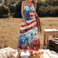 thumbnail image 2 of 4th of July Design Sleeveless Dress Woman Fashion Long Dresses Women's Summer Suit Dress 2025, 2 of 7