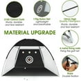 thumbnail image 2 of Portable indoor golf practice net golf cutting Rod practice net golf fighting cage outdoor practice net, 2 of 5