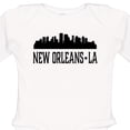 thumbnail image 4 of Inktastic New Orleans Louisiana Skyline Boys or Girls Long Sleeve Baby Bodysuit, 4 of 5