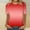 Red, variant on Gnshining Summer Tunic Tops for Women Casual Short Sleeve Sweatshirts Loose Solid Color Gradient Tees Shirts Crew Neck Pullovers