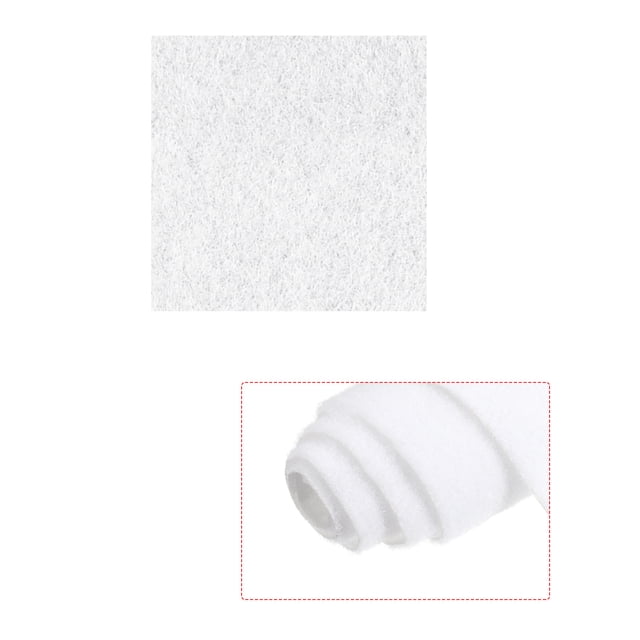 Uxcell 2pcs Artificial Grass Mat Small Realistic Fake Turf for Garden Lawn Decoration Model White 10" x 10"