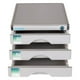 thumbnail image 4 of Archivador de escritorio con cajón, archivador empresarial multicapa con cerradura Con 3 cajones, 4 of 9