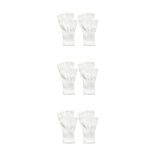 Minnieouse 1 par de guantes sin dedos, accesorio de ropa, calentadores de manos térmicos para adultos, cubierta de medio dedo, guante largo de punto para Type1 NO1 Minnieouse CBP382164