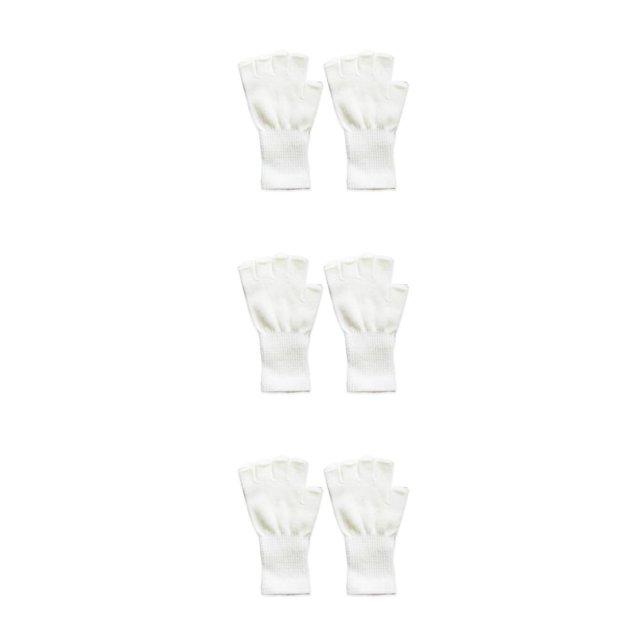 Minnieouse 1 par de guantes sin dedos, accesorio de ropa, calentadores de manos térmicos para adultos, cubierta de medio dedo, guante largo de punto para Type1 NO1 Minnieouse CBP382164