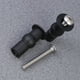 thumbnail image 5 of 2 piezas tornillos pernos accesorios fijos tapa de inodoro tornillos accesorios de inodoro (negro), 5 of 5