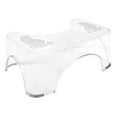 thumbnail image 4 of Shisuyan Clear Bathroom Stool Non-Slip Toilet Step Stool For Home Potty Training Stool Foot Rest Stool Transparent Design Toilet Stool, 4 of 9
