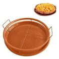 thumbnail image 4 of DOLITY 2 Pcs Plateau Croustillant Anti-Fuite Ensemble de 2 Pcs pour Repas Restauration Moule à Pâtisserie Panier de Grill, 4 of 9