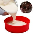 thumbnail image 6 of 6/8/9'' inch Silicone Round Cake Pan Tins Non-stick Baking Mould Bakeware Tray, 6 of 9
