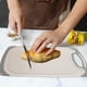 thumbnail image 5 of Fiudx Ofertas del día Tabla de cortar frutas para moler ajo Tabla de cortar infalible para la cocina del hogar Complemento alimenticio para bebés Tabla de cortar frutas Tabla de cortar antideslizante, 5 of 6