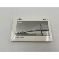 2013 Chevrolet Malibu Owners Manual Handbook OEM K03B28004
