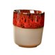 thumbnail image 4 of Taza de té de taza de té japonesa 150 ml de de café caliente o fría y caliente copa de pareja para la cocina del restaurante de regalos de Rojo, 4 of 8