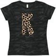 thumbnail image 3 of Inktastic Leopard Print Letter K Women's T-Shirt, 3 of 5