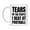 White, variant on Funny Football Mug - "Tears Of The People I Beat At Football" - 11Oz Or 15Oz Ceramic Coffee Cup