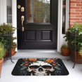 thumbnail image 5 of Pofeuu Flower Horn Skull Print Hem Mat 40x60 - Multipurpose Doormat for Indoor & Outdoor Use - Welcome Your Guests with our Entrance Mat, 5 of 6
