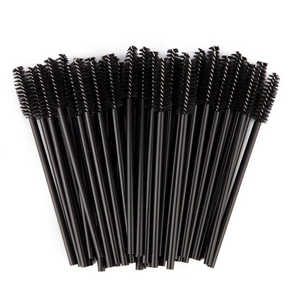 Zwellbe, buena calidad, desechable, 1000/50 Uds., pinceles de maquillaje de pestañas de cristal, cepillo de cejas, varitas de máscara, herramienta de extensión de pestañas Tan Jianjun unisex