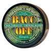 BaccOff - Non-tobacco Nicotine Free Herbal Snuff - Wintergreen (1 Can)