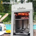 thumbnail image 4 of Parrilla portátil de gas propano infrarroja BIG HORN de acero inoxidable, 4 of 8