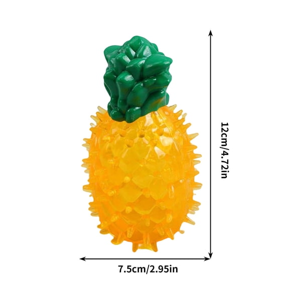 Juguetes para Mascotas, Sirope de Azúcar, Sonido de Masticación, Fruta