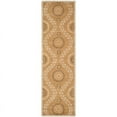 thumbnail image 2 of SAFAVIEH Martha Stewart Living Ogee Dot Spring Melt Wool Area Rug, Curry, 8' x 10', 2 of 7