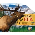 thumbnail image 7 of Madd Capp ELK 1000 Piece Jigsaw Puzzle For Ages 12 and up – 7002 - Unique-Shaped Border, Poster Size, Challenging Random Cut, Five-Sided Box Fits on Bookshelf, Includes Educational Fun Facts, 7 of 7
