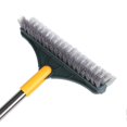 thumbnail image 3 of 3 in 1 Floor Scrub Brush 180 Degree Rotatable Head Long Handle Floor Scraper Grout Cleaner for Home Green, 3 of 5