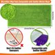 thumbnail image 3 of Paquete de 12 almohadillas de microfibra para limpieza de recargas de Wetjet Swiffer Afortunado Sencillez, 3 of 5