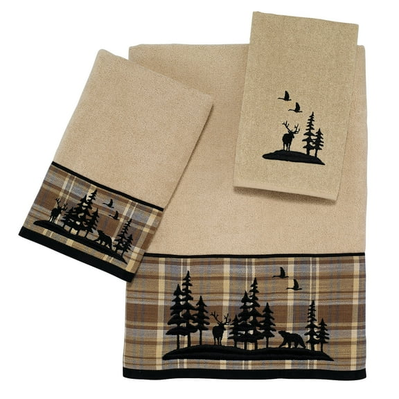Avanti Woodville 3-Piece Towel Set