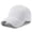 White, variant on Women's Oversize Baseball Cap Big Head Cap Solid Color Adjustable Big Head Cap Dad Cap