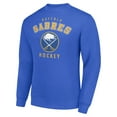 thumbnail image 2 of Men's Starter  Royal Buffalo Sabres Team Logo Fleece Pullover Sweatshirt, 2 of 3