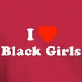 thumbnail image 3 of CafePress - I Love [Heart] Black Girls Dark T Shirt - Men's Classic Graphic Cotton T-Shirt, 3 of 4