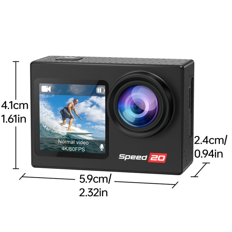 Speed 20 Action Camera 4K 60FPS Underwater Camera Speed 20 Action Camera 4K 60FPS Underwater Camera