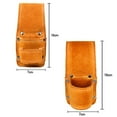 thumbnail image 3 of Multifunctional PU Leather Tool Bags Hammer Wrench Holder Tool Pouches Bag Electrician Carpentry Waist Bag Home Repair, 3 of 8