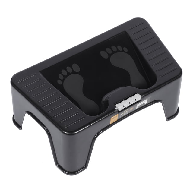BRIGHTFUFU 1Pack Step Footstool Plastic Anti-Slip Footrest for Home Use