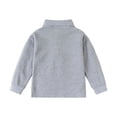 thumbnail image 6 of WUANDIXFA Boys Long Sleeve Shirt Kids Crewneck Tee Soft Cotton for Casual Outings and Everyday Layering Fashion Toddler Boys Clothes,Grey,7-8 Years, 6 of 8
