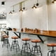 thumbnail image 2 of Taburete de bar Yaheetech, ajustable, 55-72 cm, asiento marrón vintage, 2 of 9