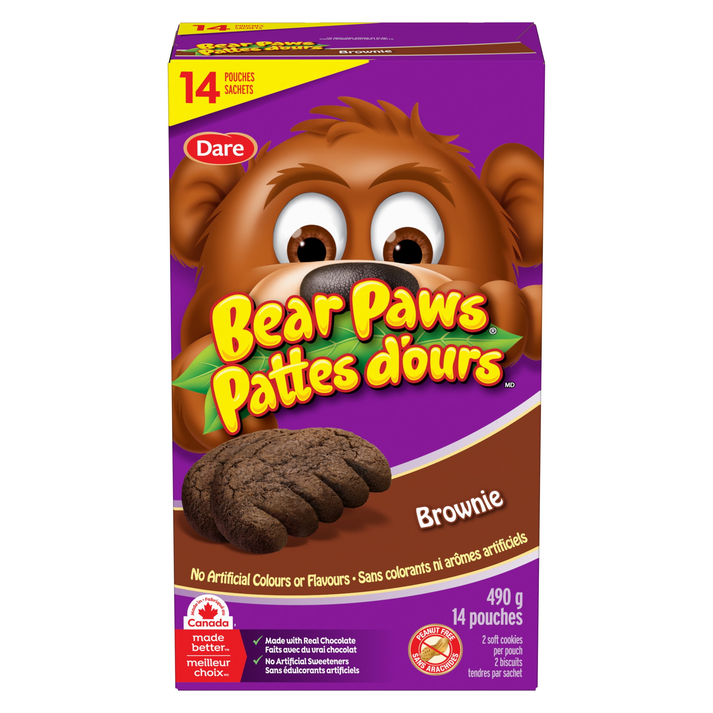 Biscuits Pattes d’ours Brownie