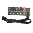 thumbnail image 6 of 1 to 5 Way PC CPU Fan Splitter for Desktop Computer Cooler Case Fans Flexible PWM Fan Hub, 6 of 8