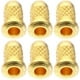 thumbnail image 4 of Guitar Bridge Buckle Guitar String Mounting Ferrules Electroplated Surface 0.7x0.6cm 6Pcs, 4 of 5