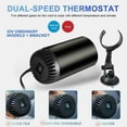 thumbnail image 5 of Cocobaby Car Heater Defogger Cup Shape 12V Auto Warm Air Blower Fast Defroster Windshield, 5 of 12