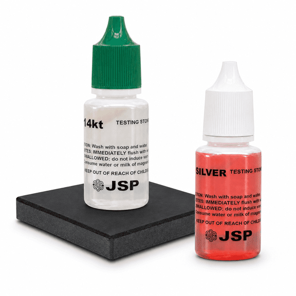 Gold Testing Acid 14K & Silver Kit Scratch Tester Stone Jewelry Test Detect USA