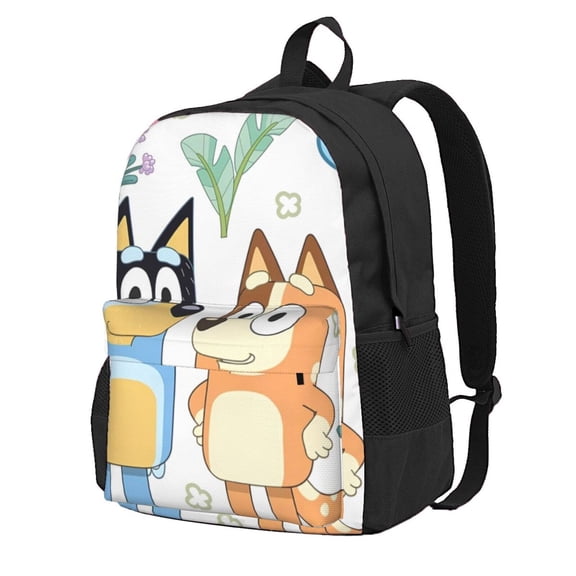 Kowoue Bluey Pattern Backpack – Stylish and Comfortable Casual Large Capacity Backpack, Adjustable Shoulder Bag for School, Travel