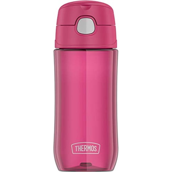 Botella de hidratación de plástico THERMOS FUNTAINER de 16 onzas, Frambuesa.