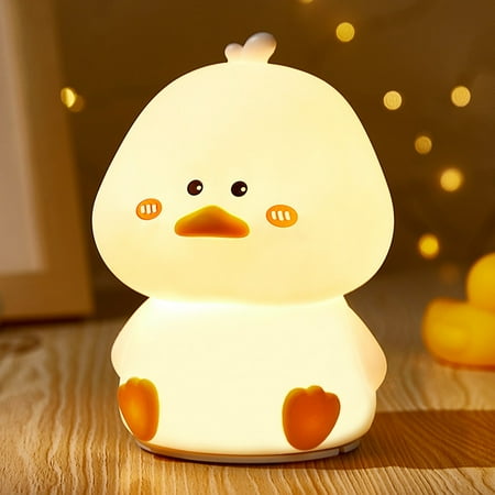 

Yutnsbel Cute Night Light Fun Creative Silicone Lamp Charging Colorful Clap Light