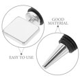 thumbnail image 3 of Wine Stopper Blank Bottle Plug Sublimation Blank Bottle Stopper Convenient Bottle Plug Bottle Stopper Wine Plug Metal Wine Stopper DIY Wine Stopper Blank, 3 of 8
